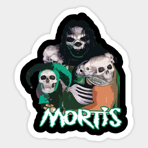 Mortis Sticker by Cult Classic Clothing 